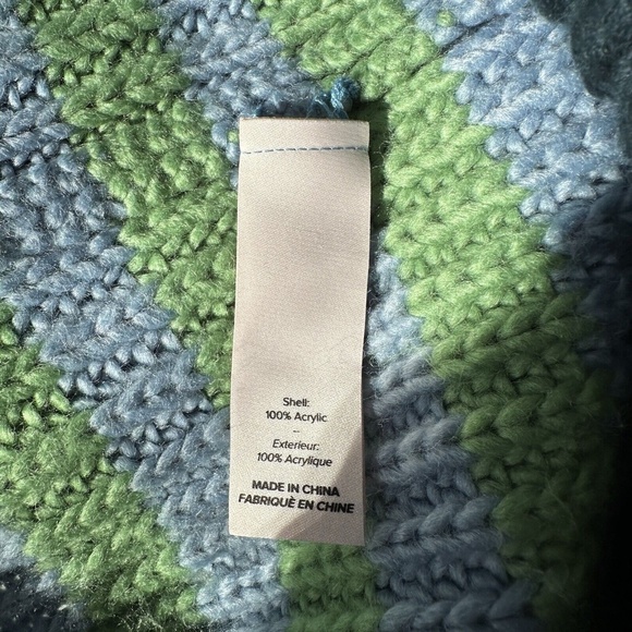 Cinq A Sept Anabella Colorblock Cardigan In Peacock Multi Size XL - Picture 7 of 7